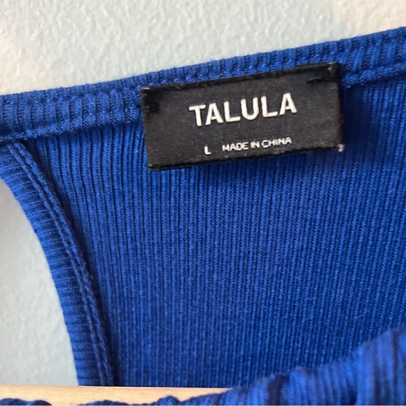 Talula Aritzia Keyhole Back Bodysuit L GUC - Picture 5 of 12